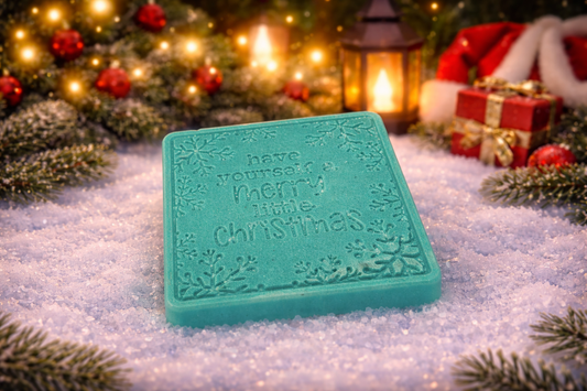 Santa's Grotto Xmas Square