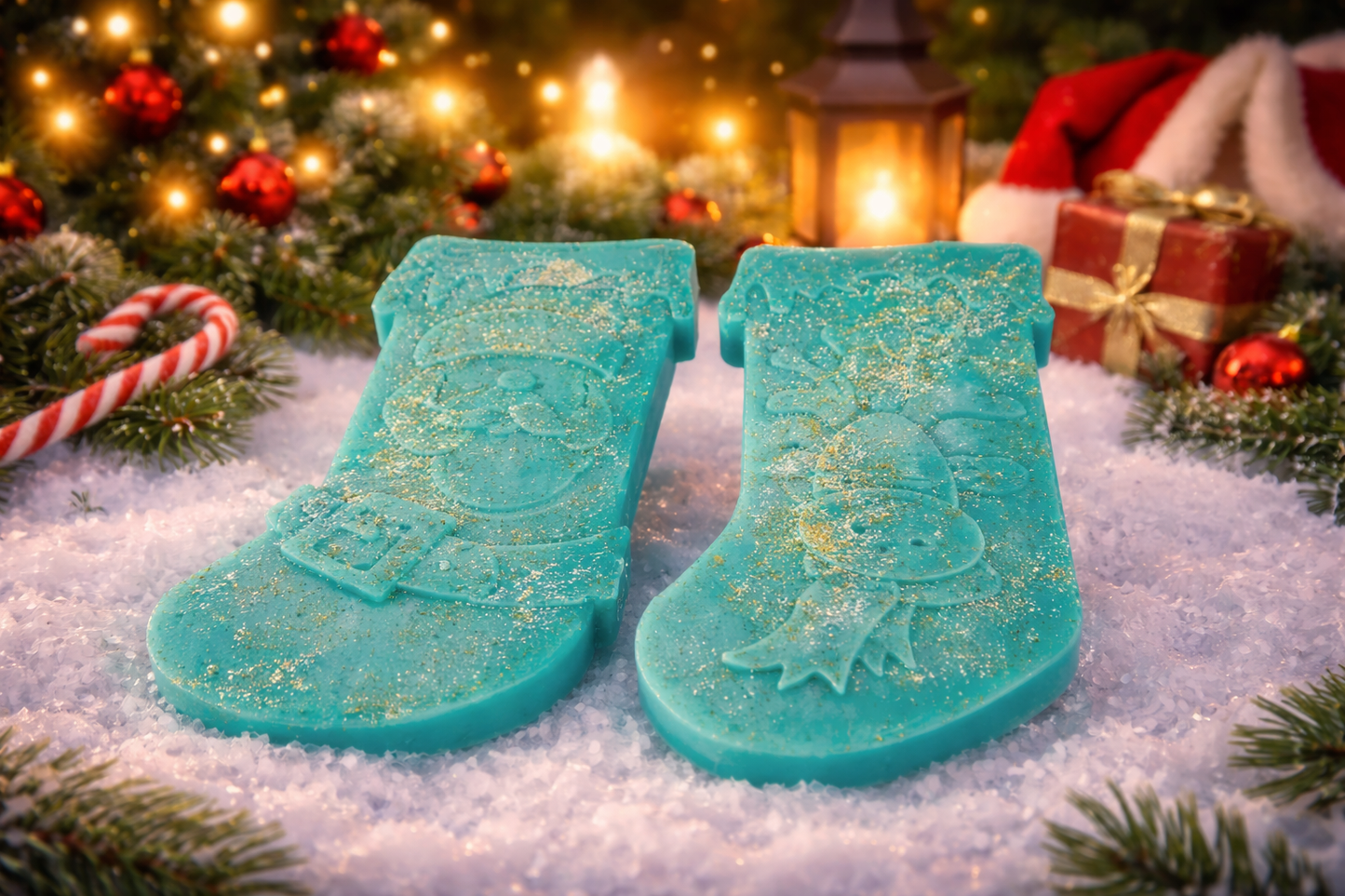 Santa's Grotto Stocking