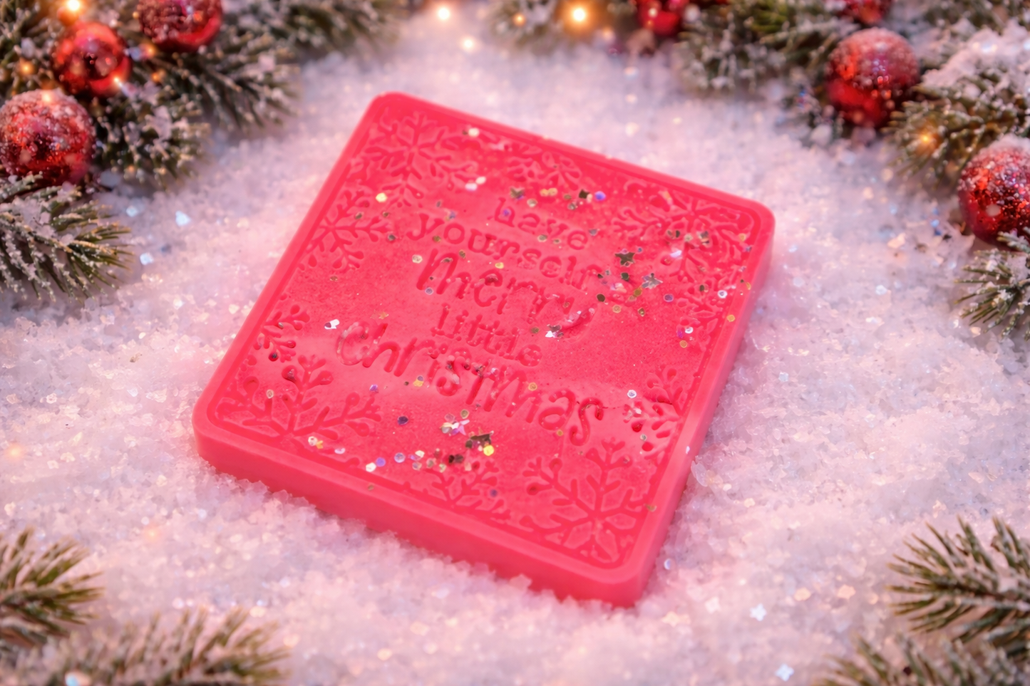 Winter Berries Xmas Square